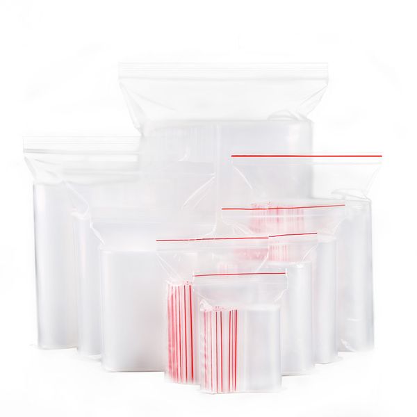 100pcs plastic sealed bag thickened food packaging zipper sealed pocket jewelry pe ziplock bag transparent
100pcs plastic sealed bag thickened food packaging zipper sealed pocket jewelry pe ziplock bag transparent
