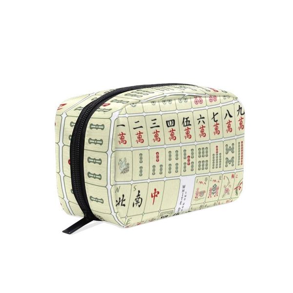 fengju makeup cosmetic bag portable toiletries bag fashionable square storage for girls lady woman mahjong tiles
fengju makeup cosmetic bag portable toiletries bag fashionable square storage for girls lady woman mahjong tiles