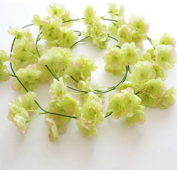 200cm artificial cherry blossoms flower wedding decoration diy rattan garland simulation flowers vine party home wreath
200cm artificial cherry blossoms flower wedding decoration diy rattan garland simulation flowers vine party home wreath