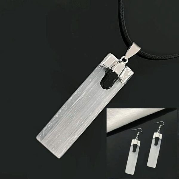 earrings & necklace fashion personality natural stone jewelry sets for women white plaster earring set handmade holiday gifts, Silver
earrings & necklace fashion personality natural stone jewelry sets for women white plaster earring set handmade holiday gifts, Silver