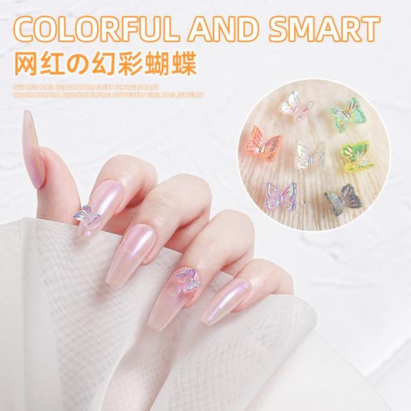 nail art decorations 50pcs/bag 3d simulation dazzle flying butterfly super shiny diy uv gel manicure accessories 8 colors mixed, Silver;gold
nail art decorations 50pcs/bag 3d simulation dazzle flying butterfly super shiny diy uv gel manicure accessories 8 colors mixed, Silver;gold