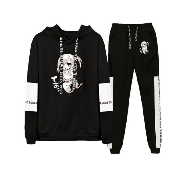 men's hoodies & sweatshirts 5 seconds to death two piece set women/men long sleeve hoodies+long pants kawaii hoodie japan clothes, Black
men's hoodies & sweatshirts 5 seconds to death two piece set women/men long sleeve hoodies+long pants kawaii hoodie japan clothes, Black