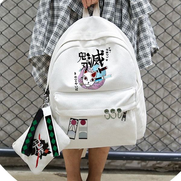 backpack demon slayer: kimetsu no yaiba cosplay canvas cartoon student school shoulder bag laptravel rucksack gift
backpack demon slayer: kimetsu no yaiba cosplay canvas cartoon student school shoulder bag laptravel rucksack gift