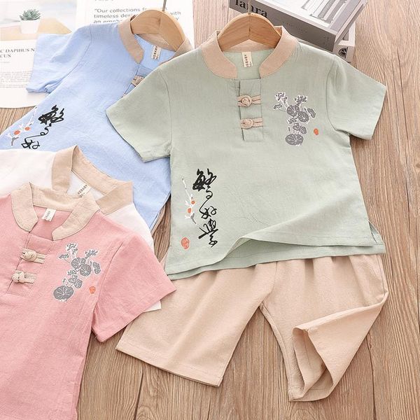 clothing sets baby boys clothes set for chilren's hanfu chinese ethnic style kids summer cotton and linen tang suit, White
clothing sets baby boys clothes set for chilren's hanfu chinese ethnic style kids summer cotton and linen tang suit, White