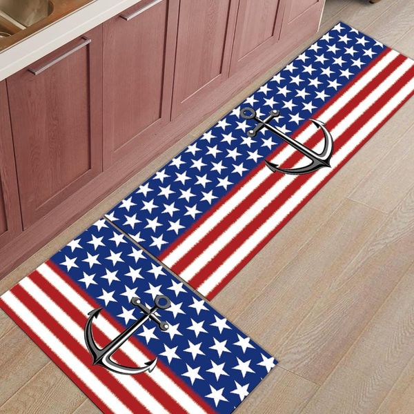 cushion/decorative pillow kitchen mat anti-slip american flag and anchor theme printed carpet doormat hallway bath living room
cushion/decorative pillow kitchen mat anti-slip american flag and anchor theme printed carpet doormat hallway bath living room