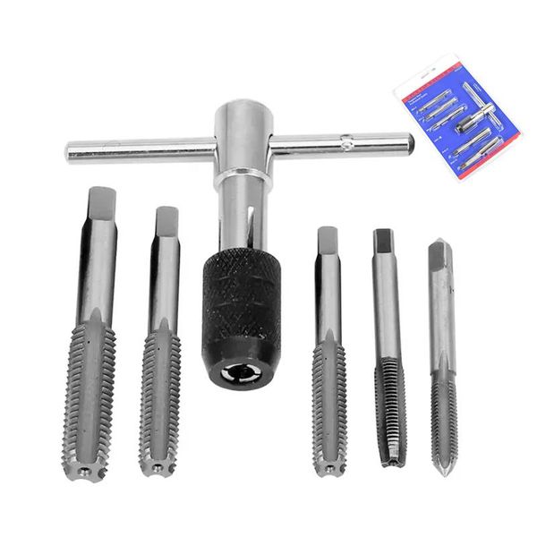 hand tools tap wrench set t type metric thread taps drill screwdriver 6/9pcs for tapping threading and die
hand tools tap wrench set t type metric thread taps drill screwdriver 6/9pcs for tapping threading and die