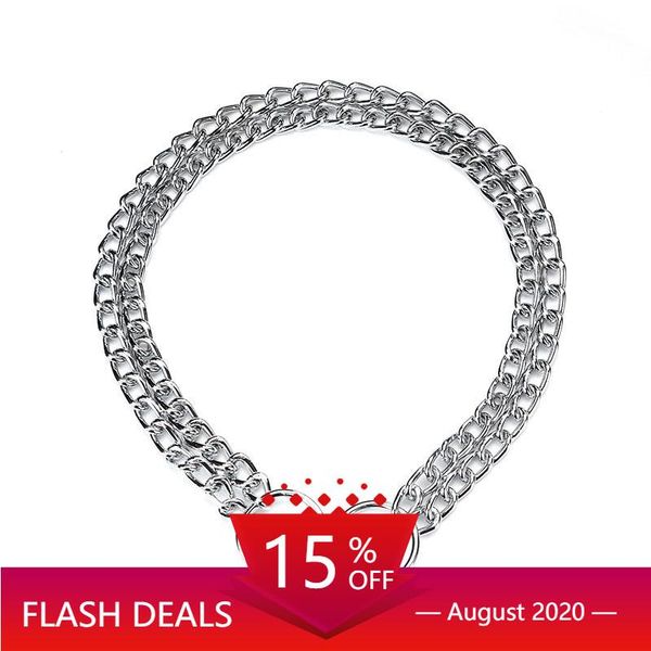 dog collars & leashes medium and large collar chain training competition double row p chrome necklace stainless steel pet
dog collars & leashes medium and large collar chain training competition double row p chrome necklace stainless steel pet