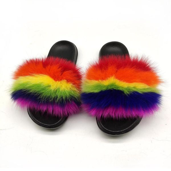 slippers women's real fur slides home plush fashion striped indoor eva flip flops female non-slip furry, Black
slippers women's real fur slides home plush fashion striped indoor eva flip flops female non-slip furry, Black