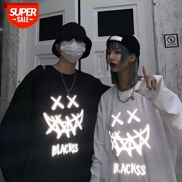 2020 Woman unisex clothes Oversized O-neck top sweatshirt Funny 3D reflective printing Long sleeve spring new casual T-shirt #8y4q, White
2020 Woman unisex clothes Oversized O-neck top sweatshirt Funny 3D reflective printing Long sleeve spring new casual T-shirt #8y4q, White