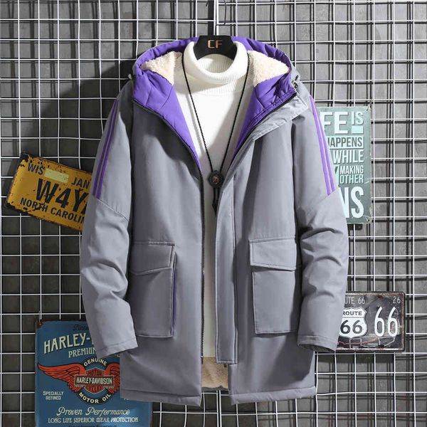 men's down & parkas fashion striped jacket with male hood hip hop streetwear harajuku fleece autumn outwear manly clothes size 10xl, Black
men's down & parkas fashion striped jacket with male hood hip hop streetwear harajuku fleece autumn outwear manly clothes size 10xl, Black