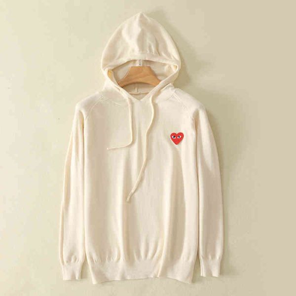 women's sweaters female cashmere sweater, loose knitted sweater with sports hood heart for spring and autumn imx5, White;black
women's sweaters female cashmere sweater, loose knitted sweater with sports hood heart for spring and autumn imx5, White;black
