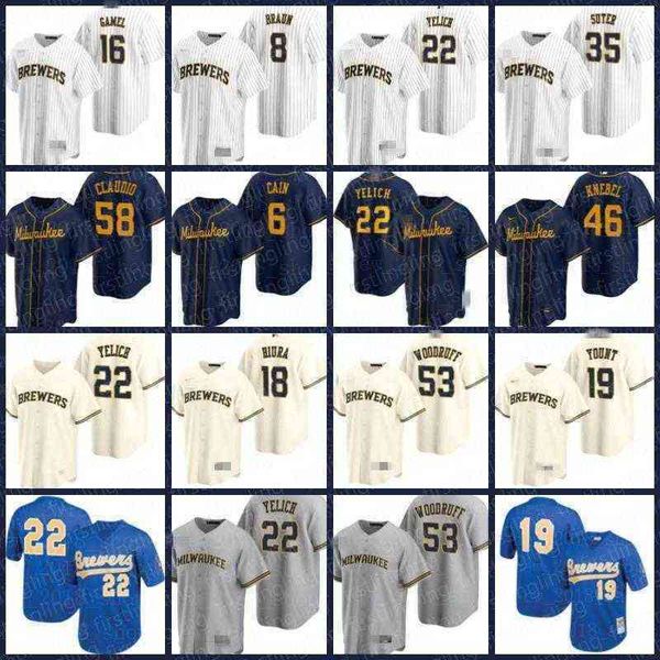 milwaukee jerseys brewers 22 christian yelich 19 robin yount lorenzo cain keston hiura brandon woodruff luis urias kolten wong custom, Black
milwaukee jerseys brewers 22 christian yelich 19 robin yount lorenzo cain keston hiura brandon woodruff luis urias kolten wong custom, Black