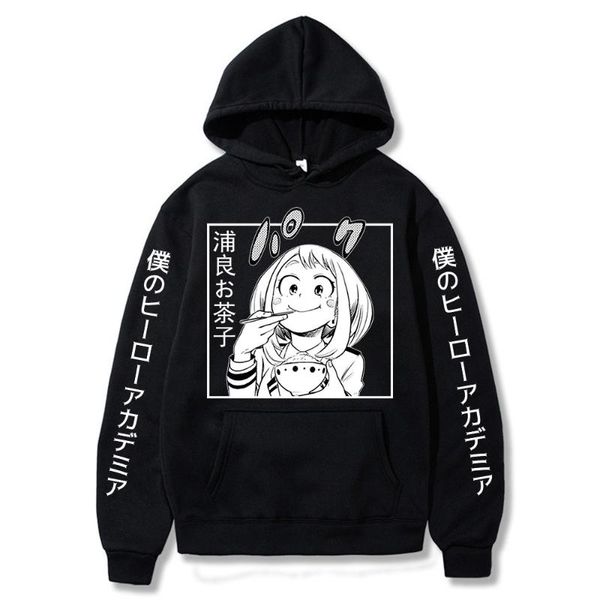 men's hoodies & sweatshirts anime my hero academia ochaco uraraka printed men women hoodie pullover clothes, Black
men's hoodies & sweatshirts anime my hero academia ochaco uraraka printed men women hoodie pullover clothes, Black
