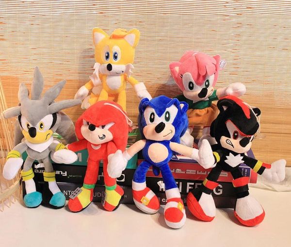 sonic plush doll toys party favor 25-30cm soft stuffed toy game dolls for children christmas gift 
sonic plush doll toys party favor 25-30cm soft stuffed toy game dolls for children christmas gift