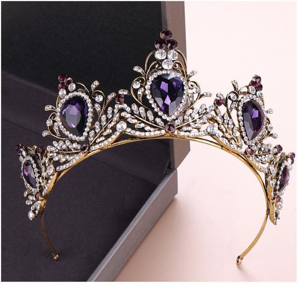 vintage wedding hair accessories purple rhinestone crystal crown bridal headdress queen crown bridal hair accessories qylvms
vintage wedding hair accessories purple rhinestone crystal crown bridal headdress queen crown bridal hair accessories qylvms