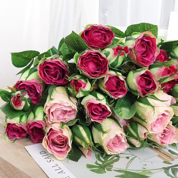 decorative flowers & wreaths pink long branch artificial roses silk wedding living room home decoration plastic stem 4 head fake flower el a
decorative flowers & wreaths pink long branch artificial roses silk wedding living room home decoration plastic stem 4 head fake flower el a