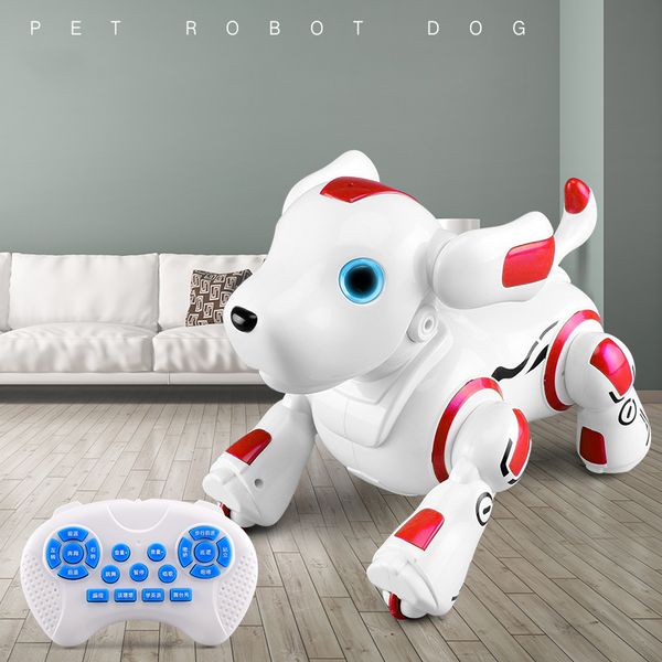 Intelligent Robot Dog Smart Electric Remote Control Puppy Gift for Kids Children's Dialogue Machine Interactive Toys
Intelligent Robot Dog Smart Electric Remote Control Puppy Gift for Kids Children's Dialogue Machine Interactive Toys
