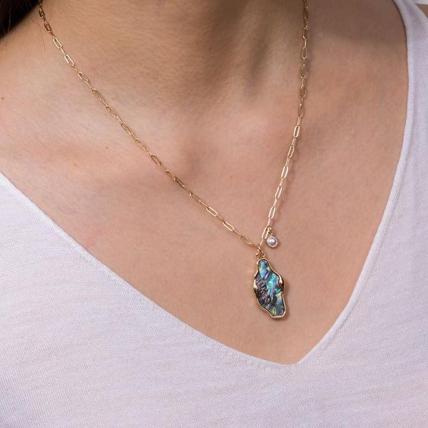 chains gold chain necklace statement natural abalone shell pendant freshwater pearl jewelry gifts for women, Silver
chains gold chain necklace statement natural abalone shell pendant freshwater pearl jewelry gifts for women, Silver