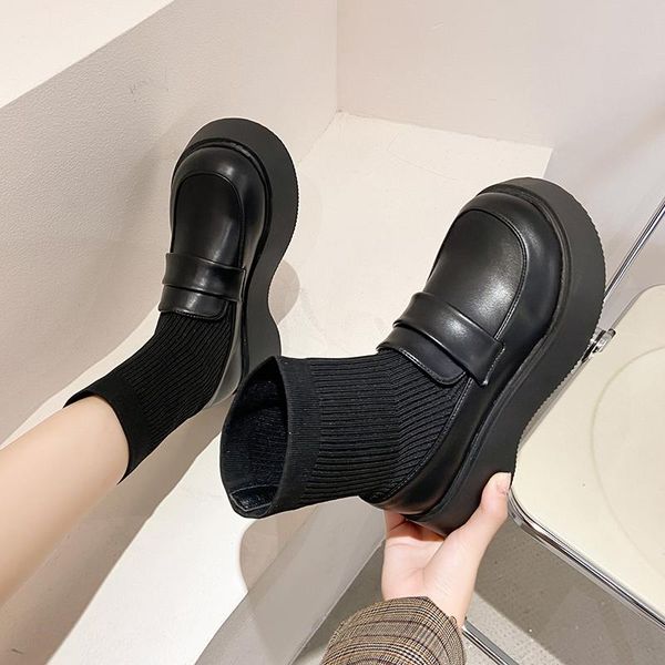 boots med heel boots-women luxury designer autumn shoes clogs platform round toe 2021 fashion rock ankle ladies rubber, Black
boots med heel boots-women luxury designer autumn shoes clogs platform round toe 2021 fashion rock ankle ladies rubber, Black