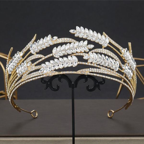 hair clips & barrettes elegant crystal rhinestones bridal tiara crowns wedding accessories bridesmaids women head decoration party jewelry g, Golden;silver
hair clips & barrettes elegant crystal rhinestones bridal tiara crowns wedding accessories bridesmaids women head decoration party jewelry g, Golden;silver