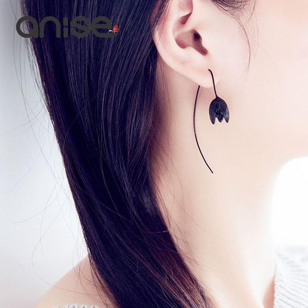 stud anise simple black flower bone long earrings for women minimalist statement brincos fashion charm jewelry accessories, Golden;silver
stud anise simple black flower bone long earrings for women minimalist statement brincos fashion charm jewelry accessories, Golden;silver