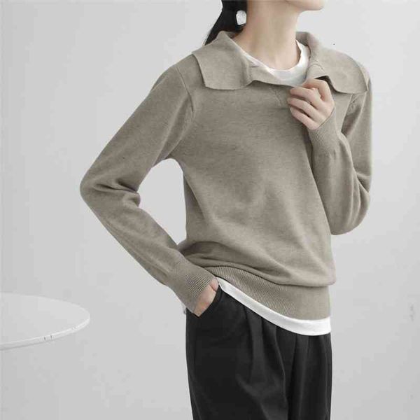 autumn casual lapel knitted long sleeve womens jumper solid color v-neck pullovers sweater female clothing, White;black
autumn casual lapel knitted long sleeve womens jumper solid color v-neck pullovers sweater female clothing, White;black