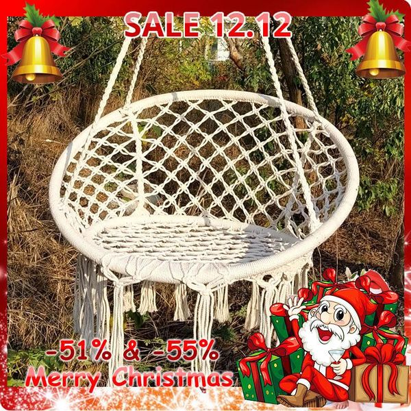 cotton woven hanging hammock chair swing rope outdoor indoor home bar garden seat hang chair for kids child dropship
cotton woven hanging hammock chair swing rope outdoor indoor home bar garden seat hang chair for kids child dropship