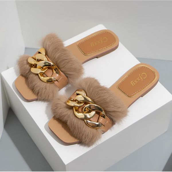 sandals large size 41 42 woman fashion chain plush flat women's furry fluffy slides personality fur white black ladies slippers
sandals large size 41 42 woman fashion chain plush flat women's furry fluffy slides personality fur white black ladies slippers