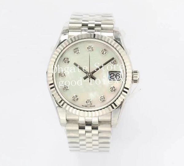 31mm ladies watches mother of pearl women's automatic cal.2688 movement eta watch ewf ladys date just sapphire 278274 jubilee bracelet, Slivery;golden
31mm ladies watches mother of pearl women's automatic cal.2688 movement eta watch ewf ladys date just sapphire 278274 jubilee bracelet, Slivery;golden