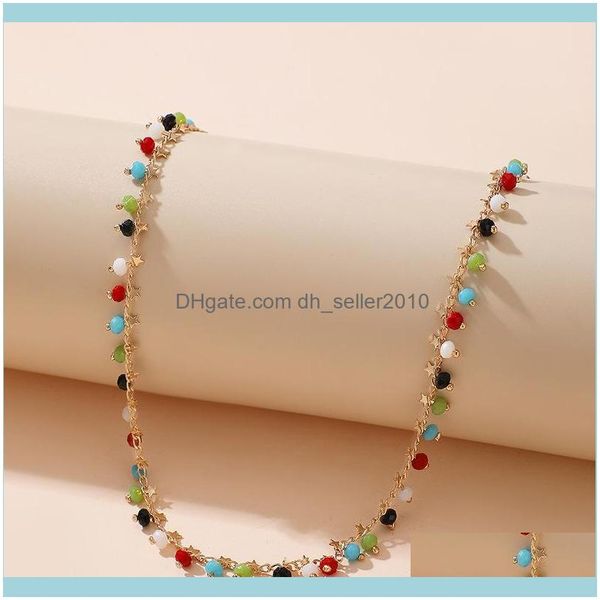 necklaces & pendants jewelrycolorful bead choker necklace for women charming gold color star clavicle chain handmade jewelry aessories whole, Golden;silver
necklaces & pendants jewelrycolorful bead choker necklace for women charming gold color star clavicle chain handmade jewelry aessories whole, Golden;silver