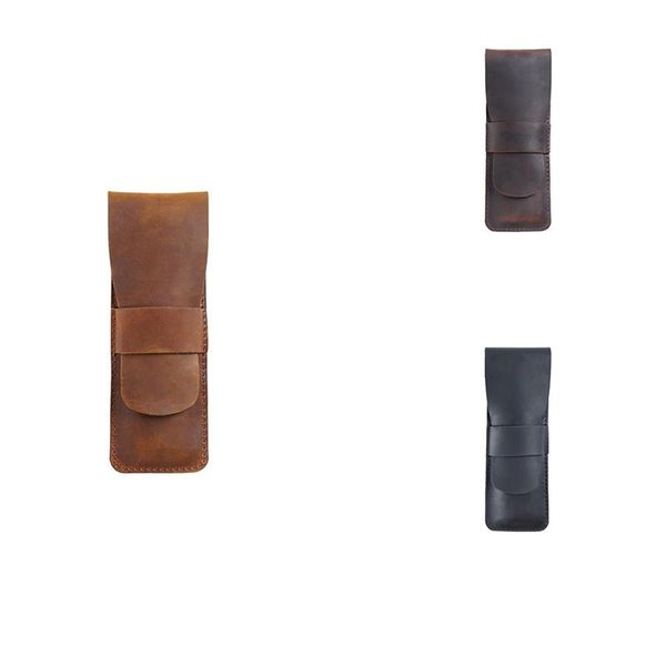 pencil bags handmade leather storage bag cowhide fountain pen case holder vintage retro accessories for travel journal
pencil bags handmade leather storage bag cowhide fountain pen case holder vintage retro accessories for travel journal