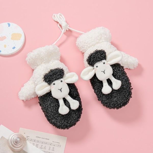 five fingers gloves student warm cute plush mittens women double layer lamb velvet hanging neck thick ins winter, Blue;gray
five fingers gloves student warm cute plush mittens women double layer lamb velvet hanging neck thick ins winter, Blue;gray