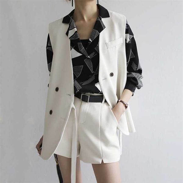goplus autumn vest women vintage v-neck double breasted short loose vests womens chalecos para mujer kamizelka damska c8261 211120, Black;white
goplus autumn vest women vintage v-neck double breasted short loose vests womens chalecos para mujer kamizelka damska c8261 211120, Black;white
