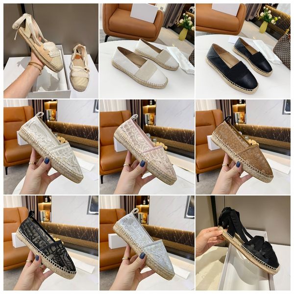 2022 woody espadrilles sandals leather lace canvas flat shoes designer luxury women casual outdoor shoes, Black
2022 woody espadrilles sandals leather lace canvas flat shoes designer luxury women casual outdoor shoes, Black