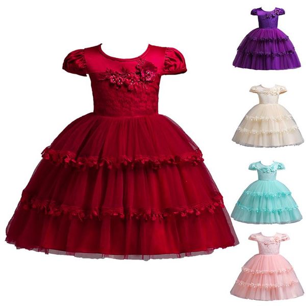 girl's dresses selling children kids girl dress round collar short sleeve summer princess cute for performance party, Red;yellow
girl's dresses selling children kids girl dress round collar short sleeve summer princess cute for performance party, Red;yellow