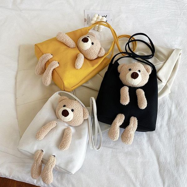 evening bags female bag style bear canvas underarm solid color japanese student commuter fashion soft side shoulder travel
evening bags female bag style bear canvas underarm solid color japanese student commuter fashion soft side shoulder travel