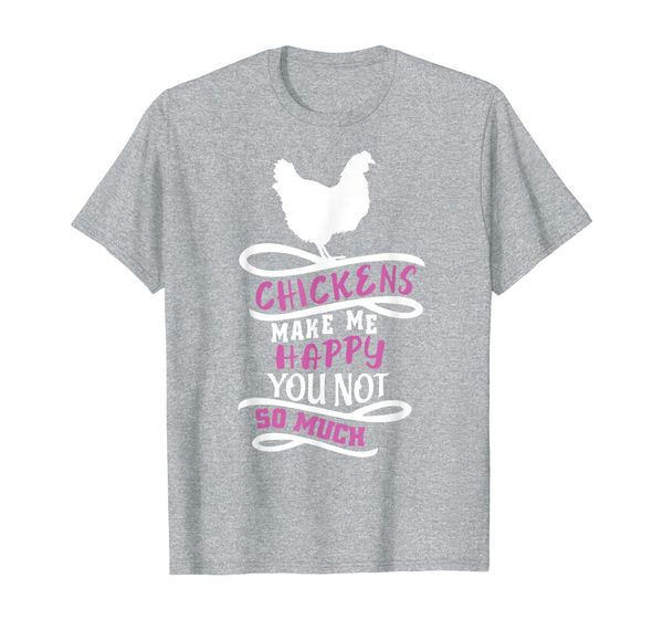 Funny Farmer Chickens Make Me Happy Not You Agriculture Gift T-Shirt, Mainly pictures
Funny Farmer Chickens Make Me Happy Not You Agriculture Gift T-Shirt, Mainly pictures