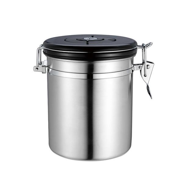 stainless steel sealed tank storage tank moisture-proof coffee bean milk powder jar pot kitchen grains storage box
stainless steel sealed tank storage tank moisture-proof coffee bean milk powder jar pot kitchen grains storage box