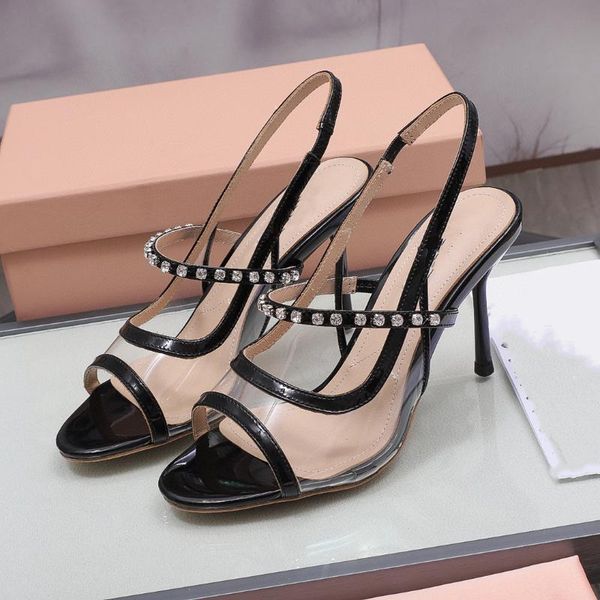 sandals high heels women summer stitch heel 2021 transparent whirlfit leather fishing slip sandal with midheel soft shoes, Black
sandals high heels women summer stitch heel 2021 transparent whirlfit leather fishing slip sandal with midheel soft shoes, Black