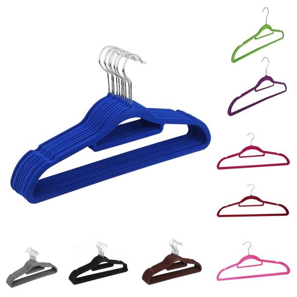pack of 10 non-slip ultra-thin 360 degree swivel flocked clothes hangers with tie bar, notched shoulders for garments ties
pack of 10 non-slip ultra-thin 360 degree swivel flocked clothes hangers with tie bar, notched shoulders for garments ties