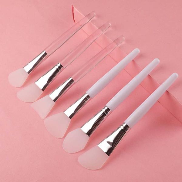 makeup brushes 1 pcs professional silicone mask brush diy home salon facial mud mixing for skin care reusable cosmetic tool
makeup brushes 1 pcs professional silicone mask brush diy home salon facial mud mixing for skin care reusable cosmetic tool