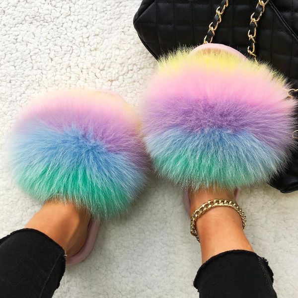 slippers furry fur slides real fluffy flip flops flat summer sandals cute ladies beach house women home shoes, Black
slippers furry fur slides real fluffy flip flops flat summer sandals cute ladies beach house women home shoes, Black