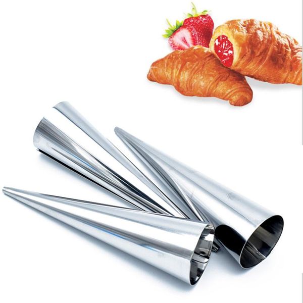 baking & pastry tools 3pcs diy cones stainless steel spiral croissant tubes horn bread cream mold roll cake supplies
baking & pastry tools 3pcs diy cones stainless steel spiral croissant tubes horn bread cream mold roll cake supplies