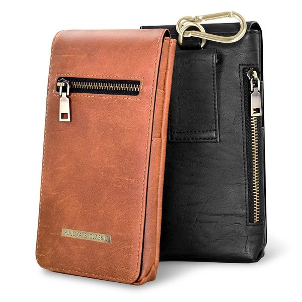 cell phone pouches men cellphone holster case belt waist bag leather purse wallet hook design pouch multi-function outdoors sport package
cell phone pouches men cellphone holster case belt waist bag leather purse wallet hook design pouch multi-function outdoors sport package