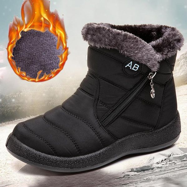 boots women ankle waterproof snow for winter shoes casual zip ladies flats short botas mujer plus size 11, Black
boots women ankle waterproof snow for winter shoes casual zip ladies flats short botas mujer plus size 11, Black