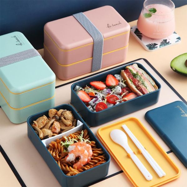 dinnerware sets 1200ml japanese style double layers lunch box with spoon containers for bento boxes kids picnic storage container
dinnerware sets 1200ml japanese style double layers lunch box with spoon containers for bento boxes kids picnic storage container