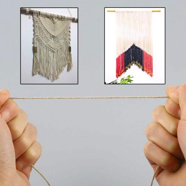 2mm durable 150m white cotton thread natural beige twisted pair craft lace thread diy home wedding accessories gift, Black;white 
2mm durable 150m white cotton thread natural beige twisted pair craft lace thread diy home wedding accessories gift, Black;white