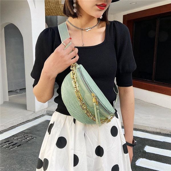 waist bags crocodile pattern women bag fashion chain fanny pack chest small saddle
waist bags crocodile pattern women bag fashion chain fanny pack chest small saddle