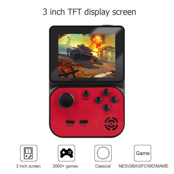 rechargeable game player built-in 2000 games retro handheld for entertainment accessories portable players
rechargeable game player built-in 2000 games retro handheld for entertainment accessories portable players