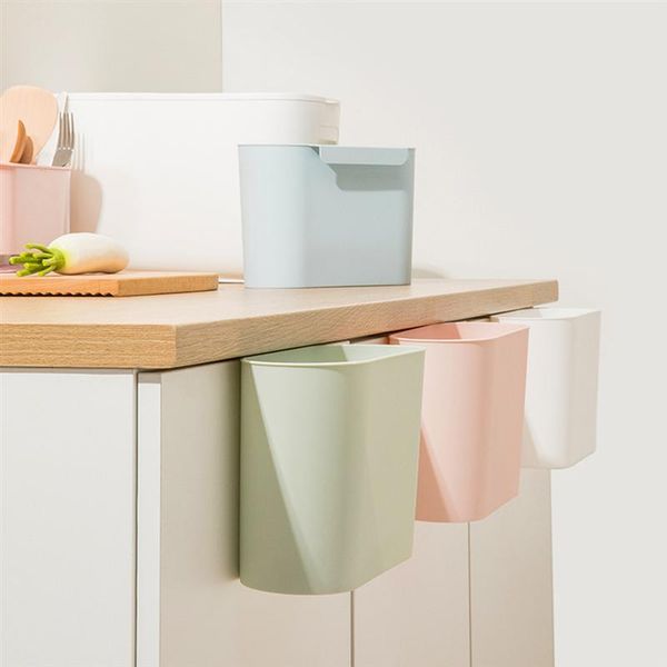 storage bottles & jars 1pc household hanging trash can waste bins deskside recycling garbage containers for home office (green blue pink whi
storage bottles & jars 1pc household hanging trash can waste bins deskside recycling garbage containers for home office (green blue pink whi
